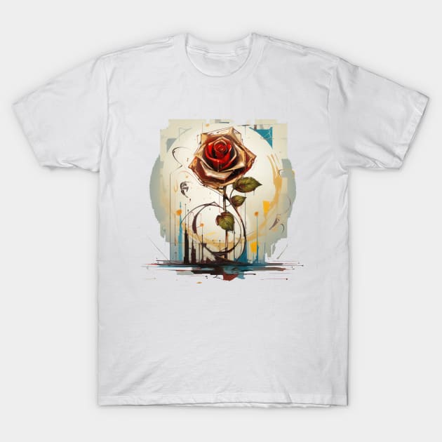 Rose T-Shirt by Urban Archeology Shop Gallery